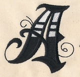 Inked Letter A