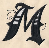 Inked Letter M