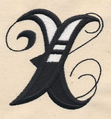 Inked Letter X