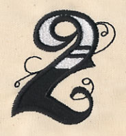 Inked Number 2