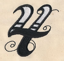 Inked Number 4