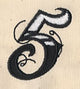 Inked Number 5