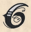Inked Number 6
