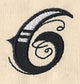 Inked Number 6