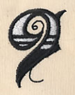 Inked Number 9