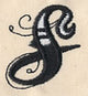 Inked Letter S