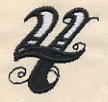 Inked Number 4