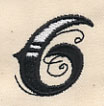 Inked Number 6