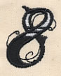 Inked Number 8