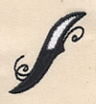 Inked Punctuation - Slash