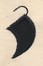 Inked Punctuation - Comma
