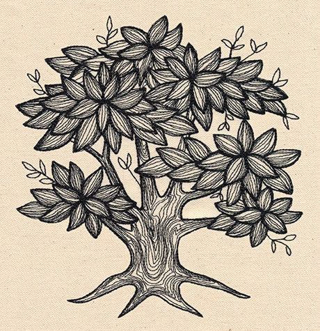 Engraved Tree