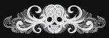 Ghost Baroque - Skull Border