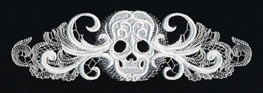 Ghost Baroque - Skull Border