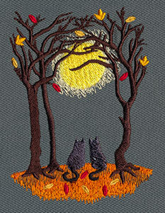 Moonlit Autumn