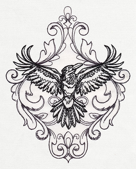 Toile Noir - Raven