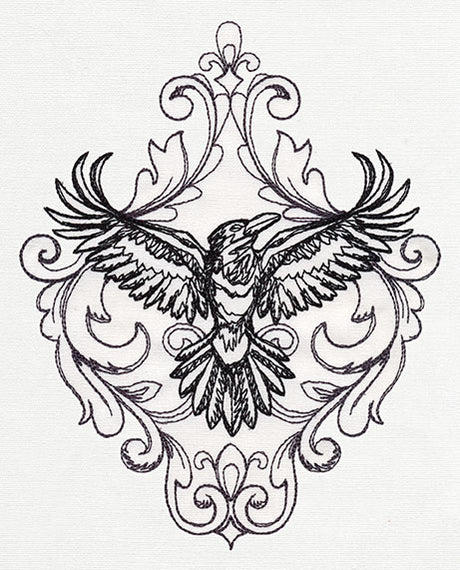 Toile Noir - Raven