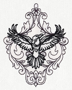 Toile Noir - Raven