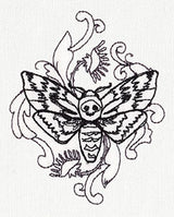 Toile Noir - Moth