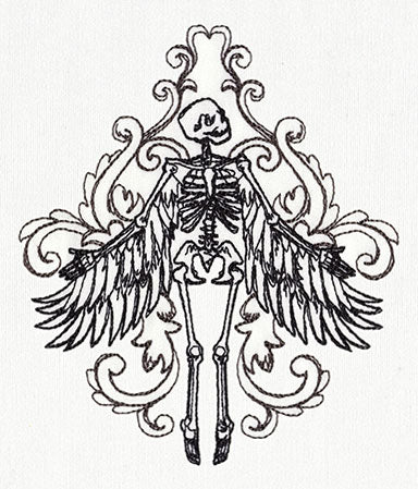Toile Noir - Skeleton