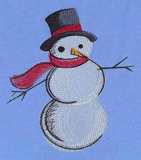 Painted Snowman