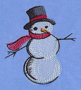 Painted Snowman