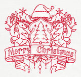 Merry Christmas Crest