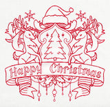 Happy Christmas Crest