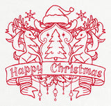Happy Christmas Crest