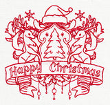 Happy Christmas Crest