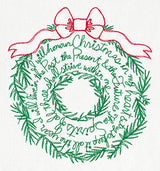 Christmas Carol Wreath