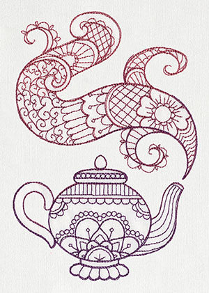 Piping Hot Teapot