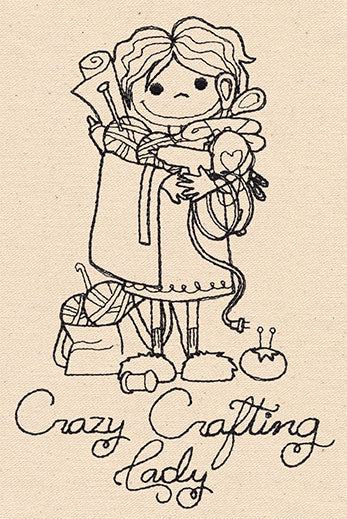 Crazy Crafting Lady