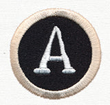 Typewriter Letter A