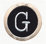 Typewriter Letter G
