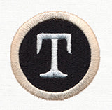 Typewriter Letter T