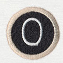 Typewriter Letter O