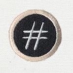 Typewriter Punctuation - Number Sign