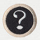 Typewriter Punctuation - Question Mark
