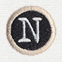 Typewriter Letter N