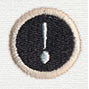 Typewriter Punctuation - Exclamation Point