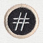 Typewriter Punctuation - Number Sign