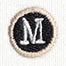 Typewriter Letter M