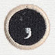 Typewriter Punctuation - Comma