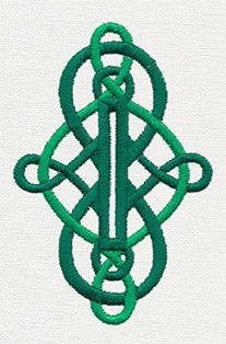 Buttoned Up - Celtic Knot Buttonhole