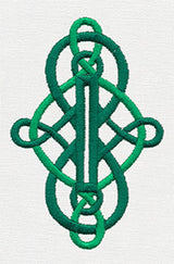 Buttoned Up - Celtic Knot Buttonhole