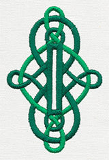 Buttoned Up - Celtic Knot Buttonhole