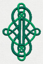 Buttoned Up - Celtic Knot Buttonhole
