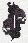 Buttoned Up - Smoky Skulls Buttonhole