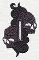 Buttoned Up - Smoky Skulls Buttonhole